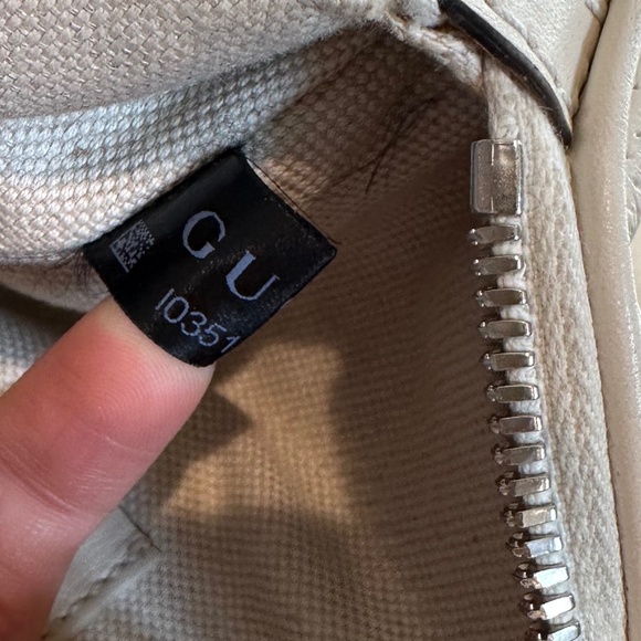 GUCCI Calfskin GG Tennis Embossed Belt Bag - Picture 11 of 16